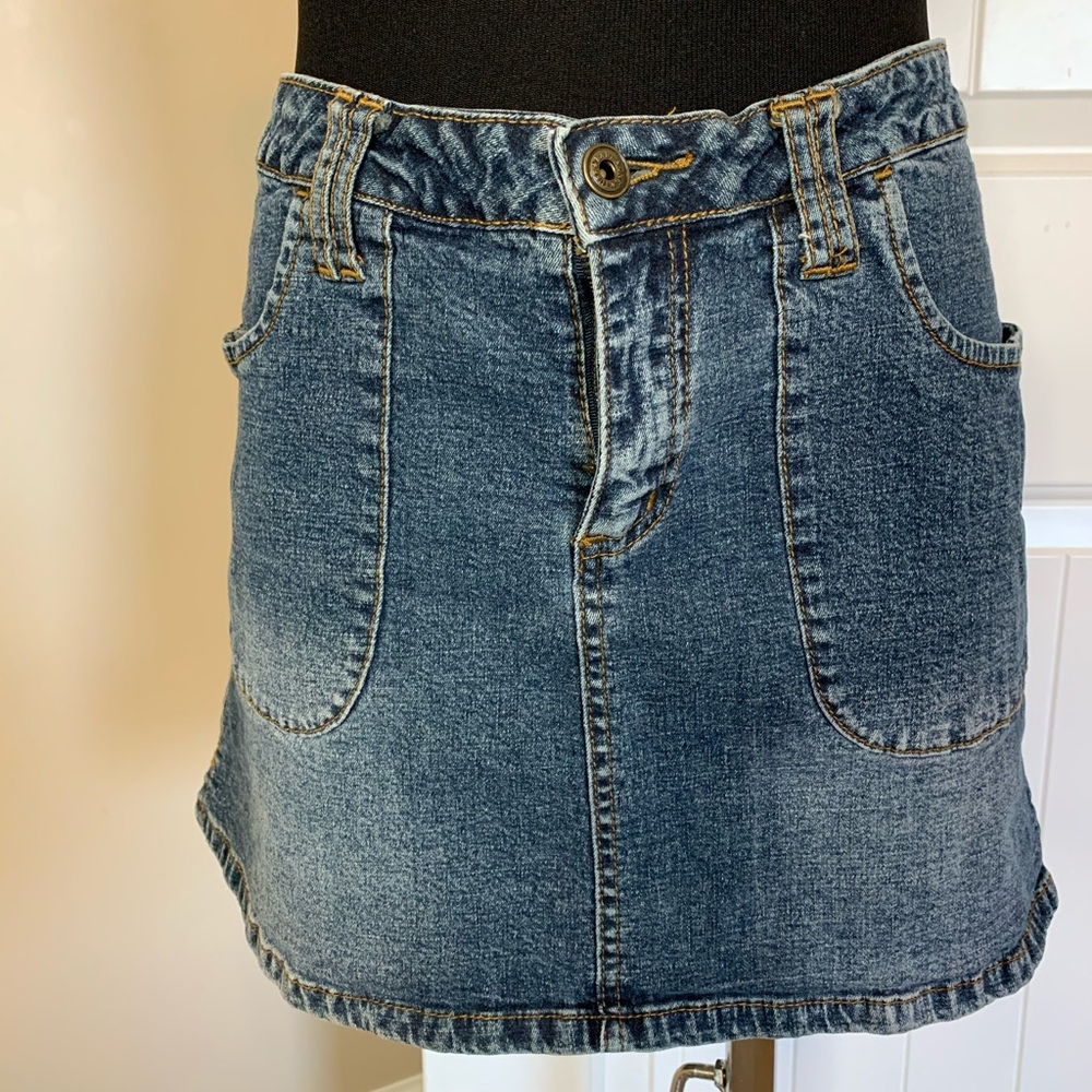 One Tuff Babe juniors denim skirt - size 11/12